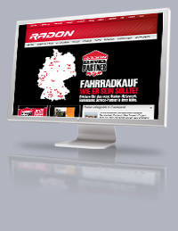 Werbeagentur Flash WWW: Flash Intro für Radon Service Partner 